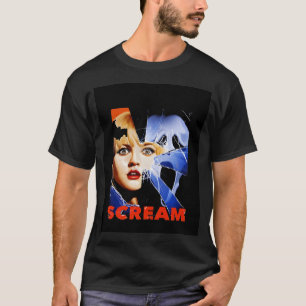 Skräm Ghost Ansikte Crack T Shirt