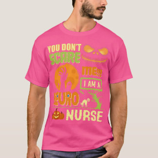 Skräm inte Neuro Nurse Halloween Neurology RN Funn T Shirt