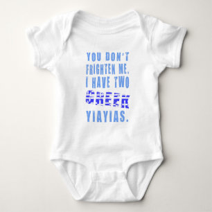 Skräm mig grekiska Yiayias T-shirt