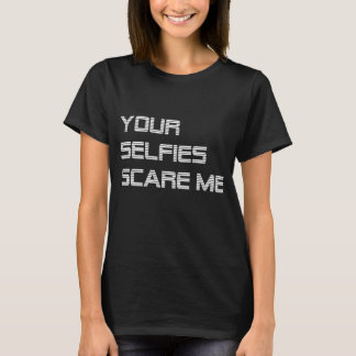Skräm mig Lusnyj Humor säga T Shirt