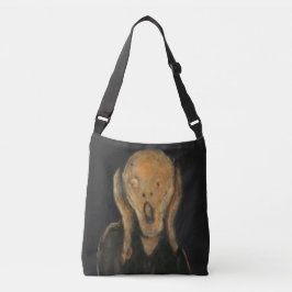 Skräm Monster Halloween Bus eller godis Tote Bag Axelväska