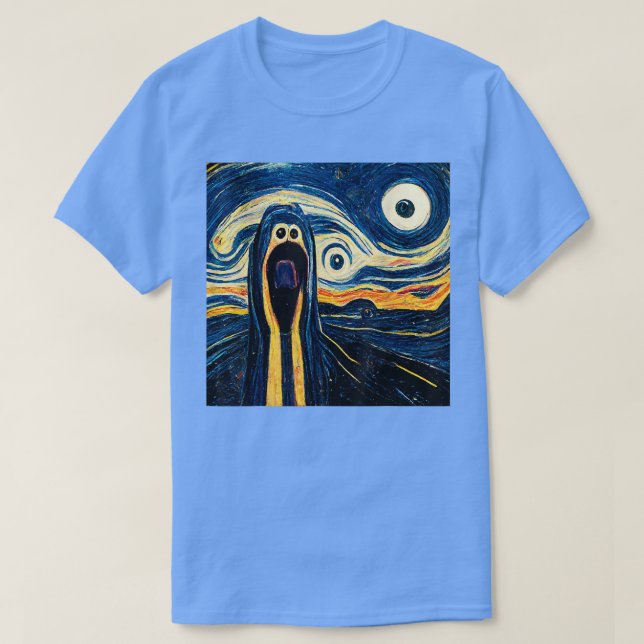 Skräm Starry Night T-Shirt (Design framsida)