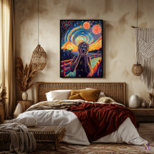 Skräm Synthwave Cyberpunk Art