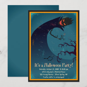 Skräm upp en inbjudan till Party Halloween fest