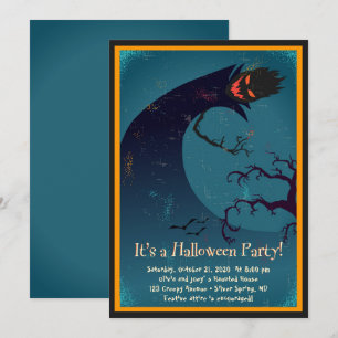 Skräm upp en inbjudan till Party Halloween fest