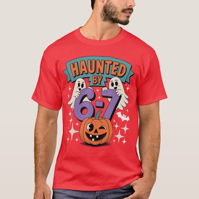 Skrämd av 67 Halloween 67 T Shirt (Framsida)