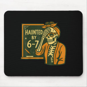 Skrämd Av 6-7 Rolig Lärare 67 Halloween Skelett Musmatta