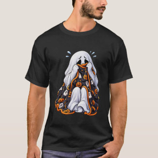 Skrämd spöke – Sött kusligt Halloween T Shirt