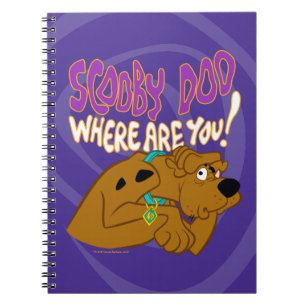 Skrämda Scooby-Doo Anteckningsbok