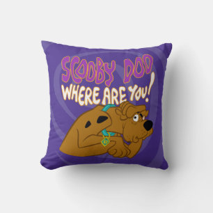 Skrämda Scooby-Doo Kudde