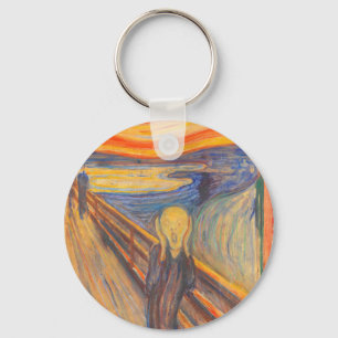 Skrämen av Edvard Munch Nyckelring
