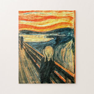 Skrämen av Edvard Munch Pussel