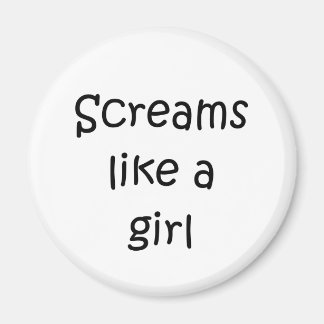 Skrämer som en flicka magnet