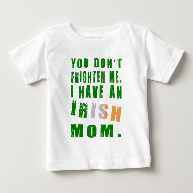Skrämma irländsk mamma tee (Framsida)
