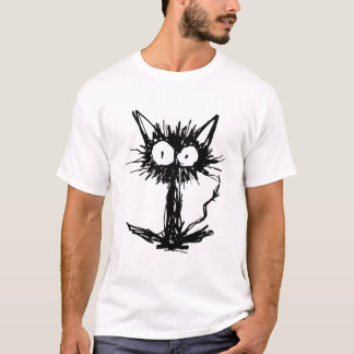 Skrämma katten t shirt