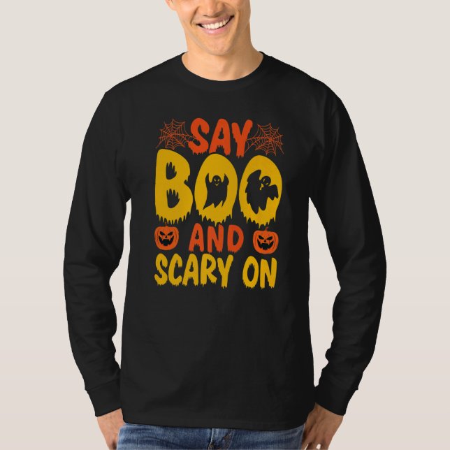 Skrämma på t shirt (Framsida)