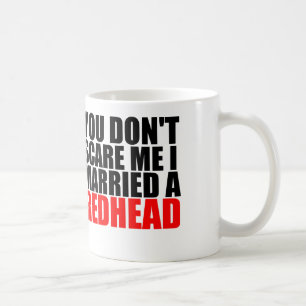 skrämma som mig, att gifta sig I en rödhårig Kaffemugg