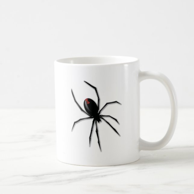 Skrämmande 3D-spindel Kaffemugg (Höger)