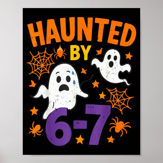 Skrämmande 67 Ghost Math lärare Halloween kostym M Poster (Framsidan)