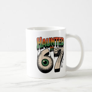 Skrämmande 67 Meme Sex Sju 6-7 Roligt Internet Skä Kaffemugg