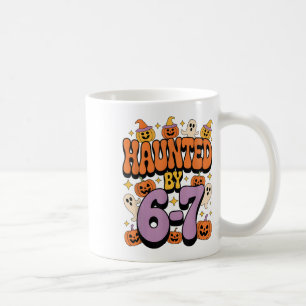 Skrämmande 67 Meme Sex Sju 6-7 Roligt Internet Skä Kaffemugg