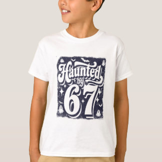 Skrämmande 67 Meme Sex Sju 6-7 Roligt Internet Skä T Shirt