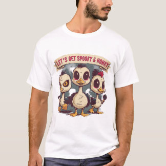 Skrämmande anka Halloween T Shirt