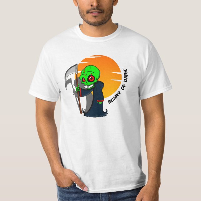 skrämmande av mörkens t-shirt (Framsida)