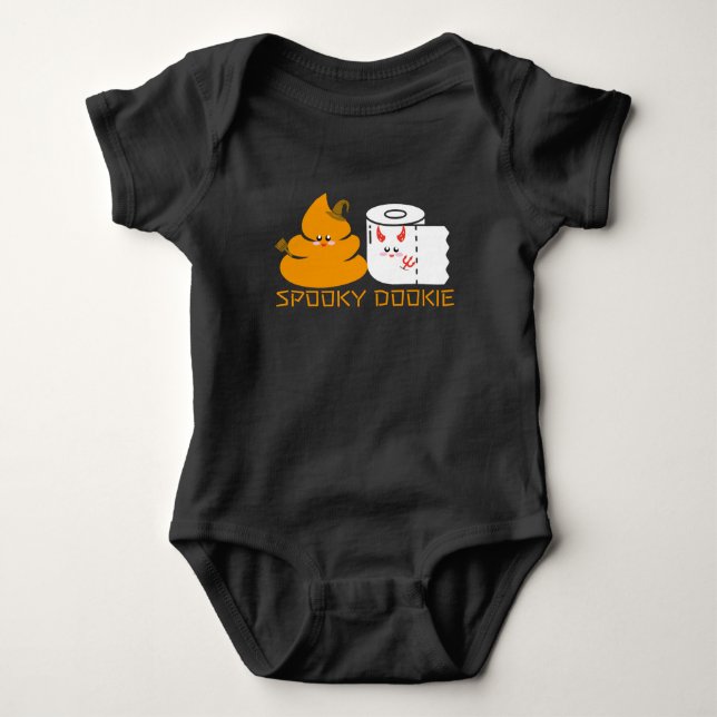 Skrämmande bajs t shirt (Framsida)