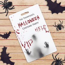 Skrämmande Blodig Halloween Kostymfest Vit VIP