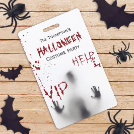 Skrämmande Blodig Halloween Kostymfest Vit VIP