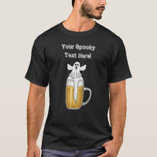 Skrämmande Boo Spöke T Shirt