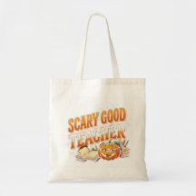 Skrämmande bra lärar Halloween-pumpa