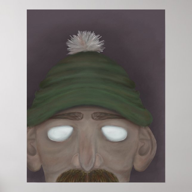 Skrämmande Carl Poster (Framsidan)