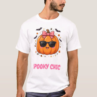 Skrämmande Chic Pumpa T Shirt