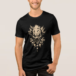 Skrämmande clown Halloween - Streetwear-grafik T Shirt