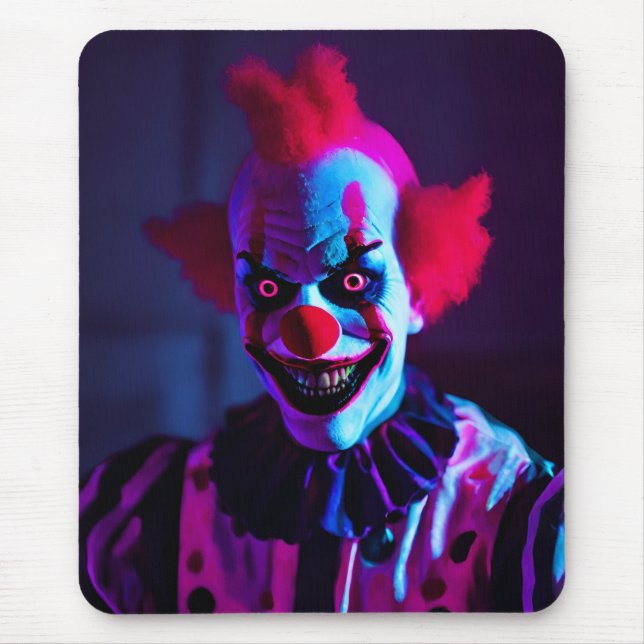 skrämmande clown musmatta (Framsidan)