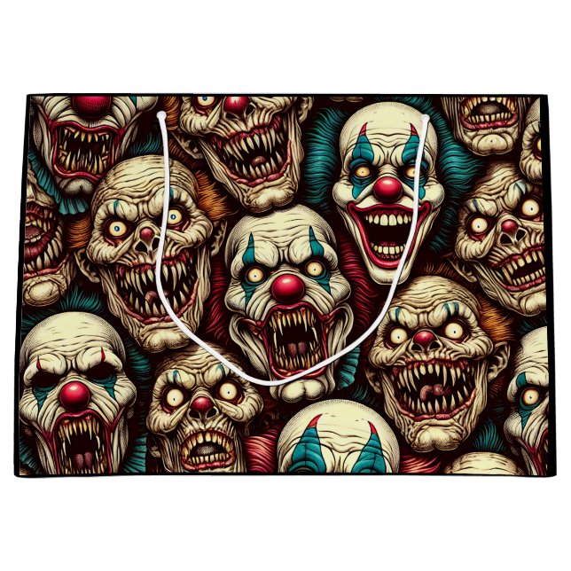 Skrämmande Clown Zombie   (Framsidan)