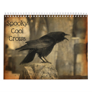 Skrämmande Coola Kråkor Kalender