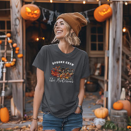 Skrämmande Crew Halloween-matchande familj T Shirt