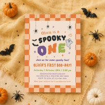 Skrämmande ett Halloween 1:a Boo-dagen födelsedag