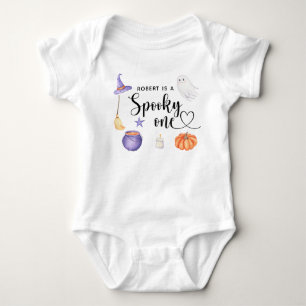 Skrämmande ett Halloween Första födelsedagsfesten T Shirt