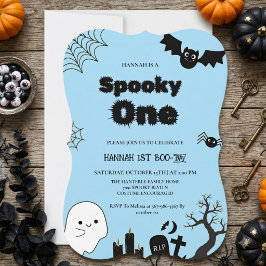 Skrämmande ett Halloween förstagångsfödelsedagsfes