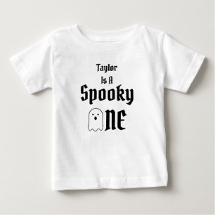 Skrämmande Ettårsfirande Baby T-Shirt