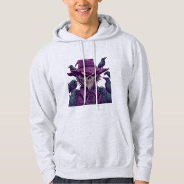 Skrämmande Fågelskrämman Raven Tröja Hoodie