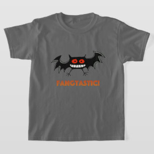 Skrämmande Fangtastisk Halloweenfest T Shirt