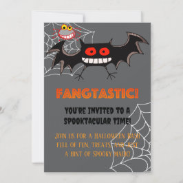 Skrämmande fantastisk Halloweenfest Inbjudningar