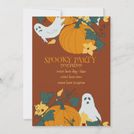 Skrämmande fest inbjudningar