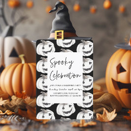Skrämmande firande | Glad Halloween-inbjudan Inbjudningar