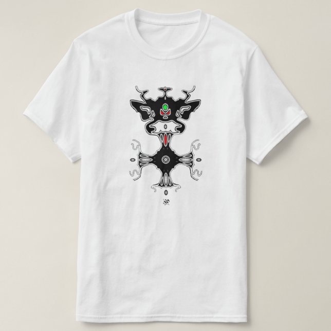 Skrämmande fladdermus t shirt (Design framsida)